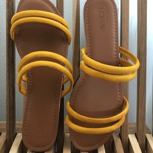 New JCREW summer flats